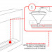 Топливный блок SteelHeat LINE GLASS 1200